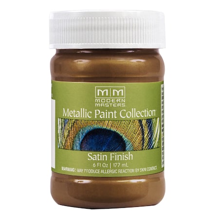 Modern Masters Metallic Paint, Water Base, Antique Bronze, 6 oz ME204
